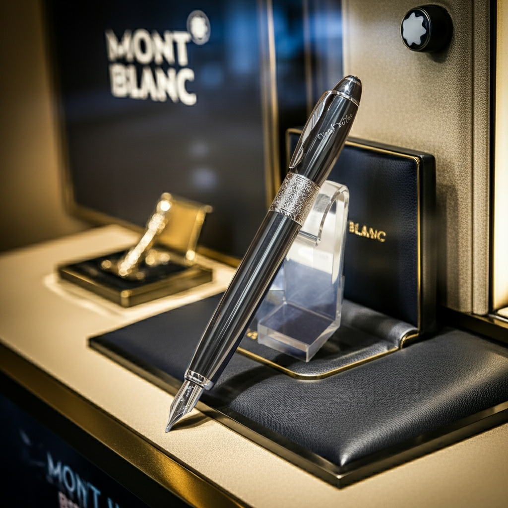 Penna Stilografica Montblanc omaggio a Daniel Defoe EDIZIONE LIMITATA