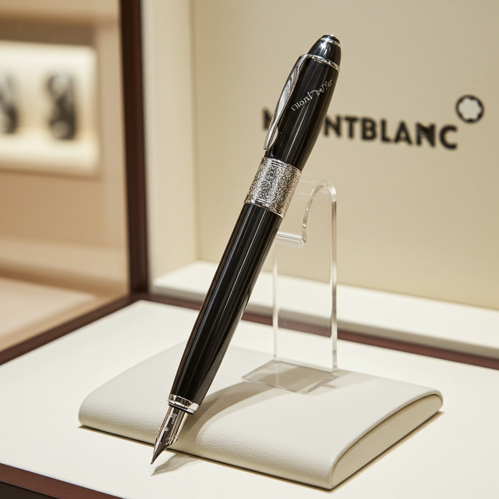 Penna Stilografica Montblanc omaggio a Daniel Defoe EDIZIONE LIMITATA