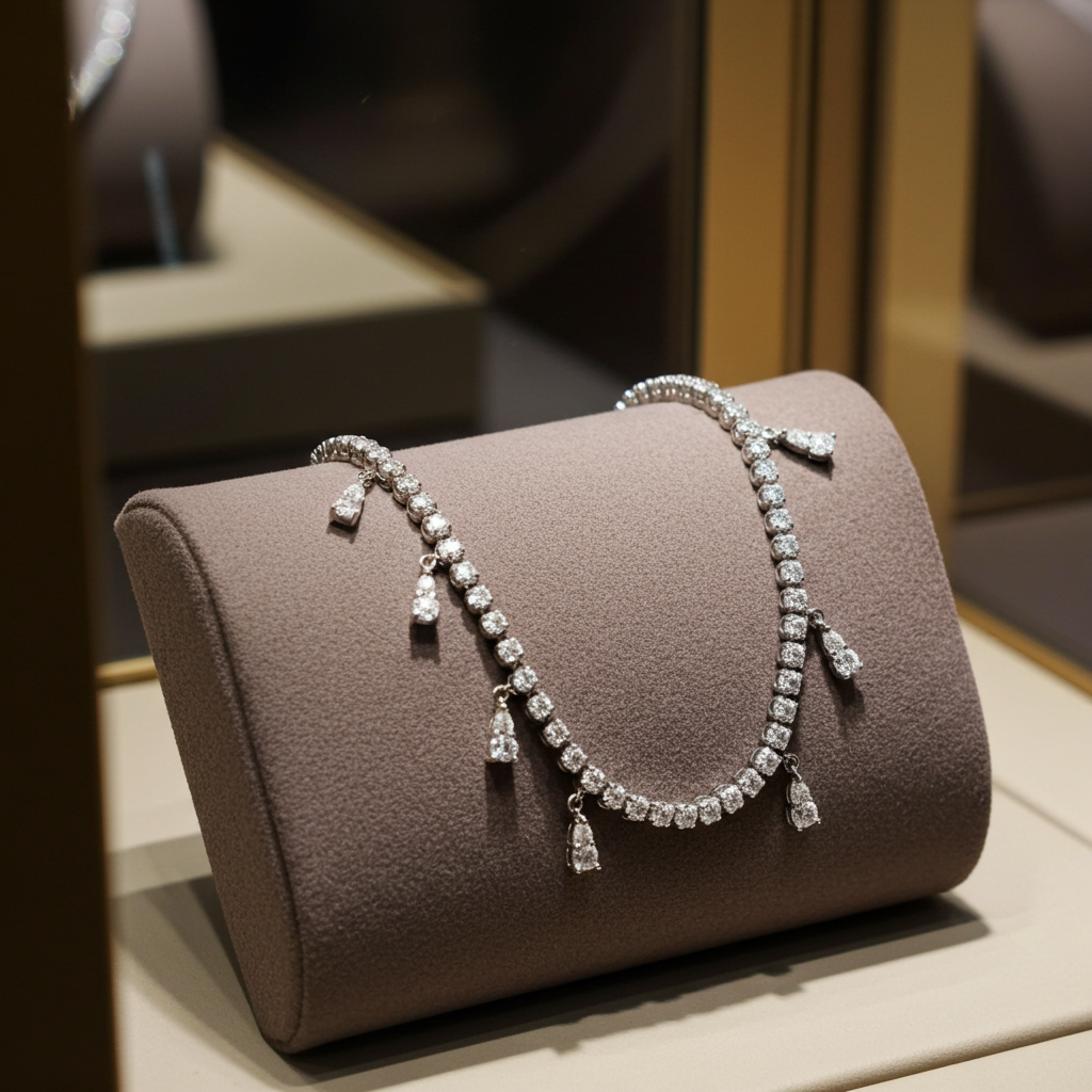 Bracciale tennis - 18 carati Oro bianco - 1.66ct. tw. Diamante (Naturale) - Diamante