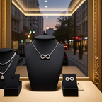 Collana con ciondolo - 18k bianco 0.21ct. tw. Diamante (Naturale)