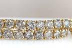 Bracciale - 18k Oro giallo - 13.58ct. tw. Diamante (Naturale)