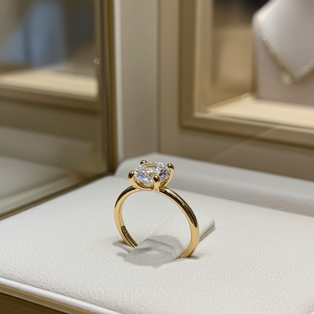 Anello - 18k giallo - 1.05ct. tw. Diamante (Colorato naturale) - Certificato IGI