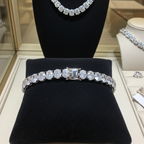 Bracciale - 18 carati Oro bianco - 32 ct. tw. Diamante (Coltivato in laboratorio)