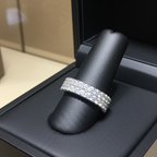 Anello - 18 carati Oro bianco - 2,75ct. tw. Diamante (Naturale) - Diamante -