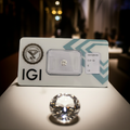 diamanti naturali certificato IGI  0.41ct E IF